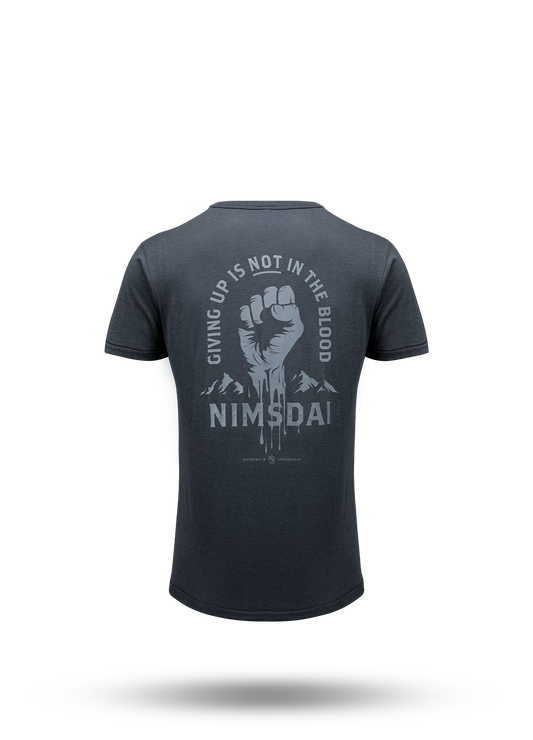 Giving Up Is Not In The Blood - Series 2 T-shirt