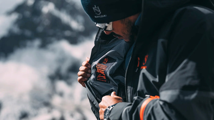 Nimsdai Layering up to take on the elements