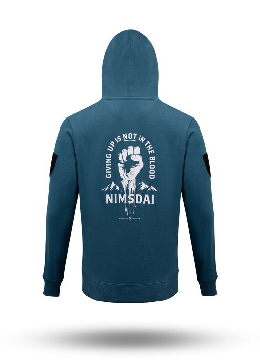 Giving Up Is Not In The Blood Hoodie