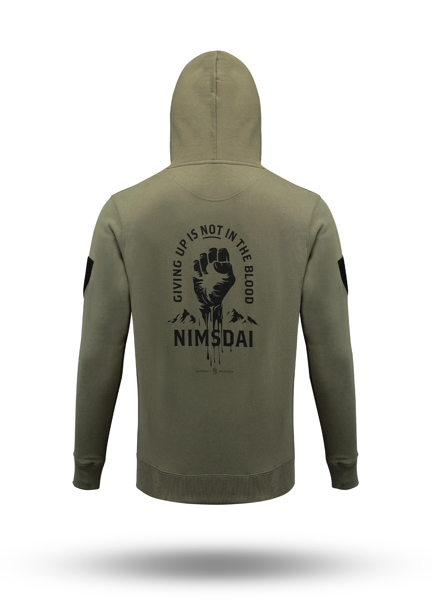 Nimsdai Giving Up Is Not In The Blood Hoodie – Nimsdai Store