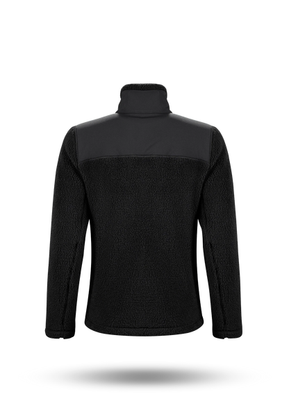 Sherpa Trek Full Zip Womens - BLACK