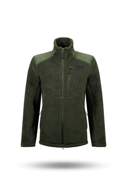 Sherpa Trek Full Zip Womens - GREEN