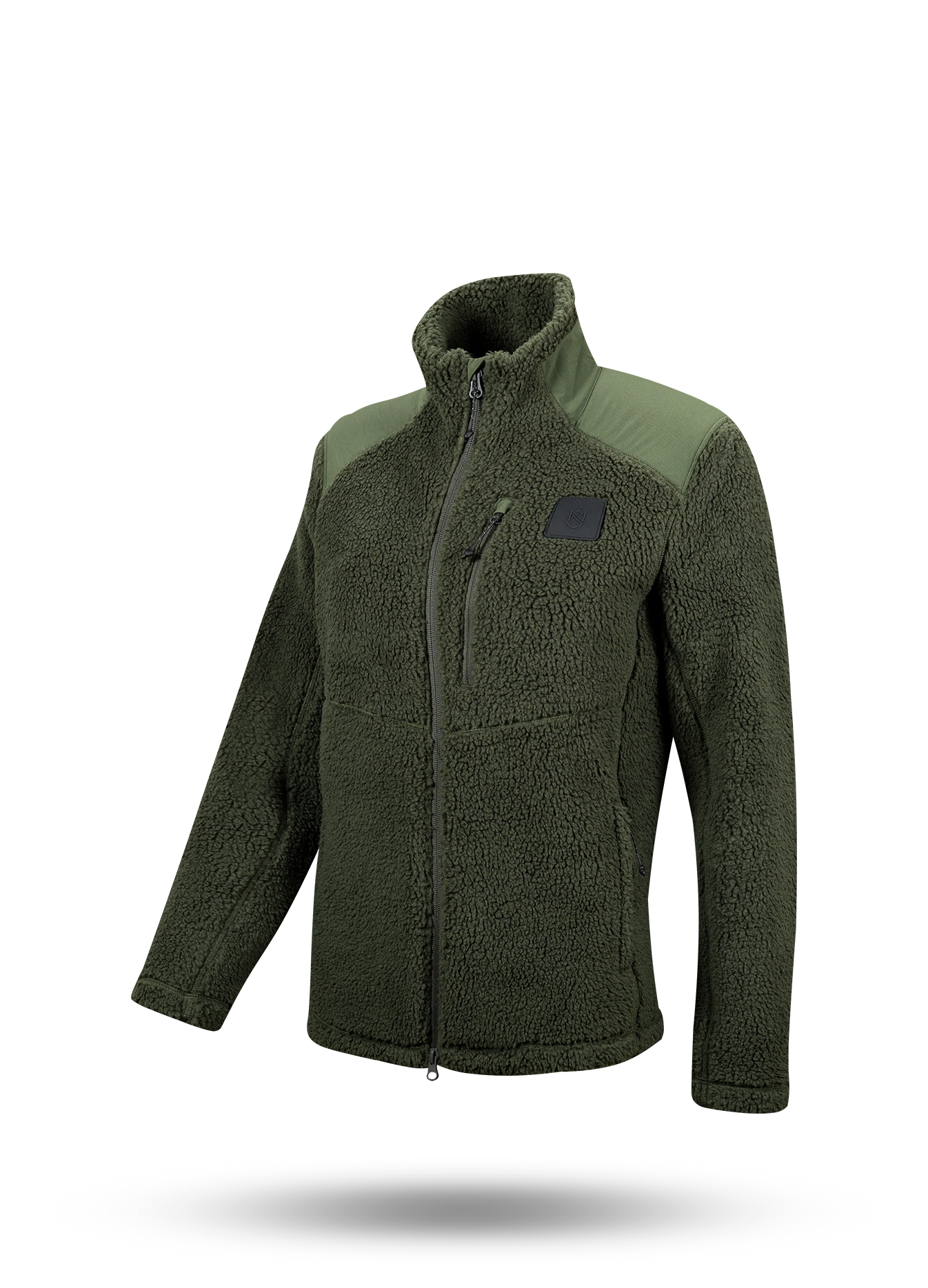 Sherpa Trek Full Zip Womens - GREEN
