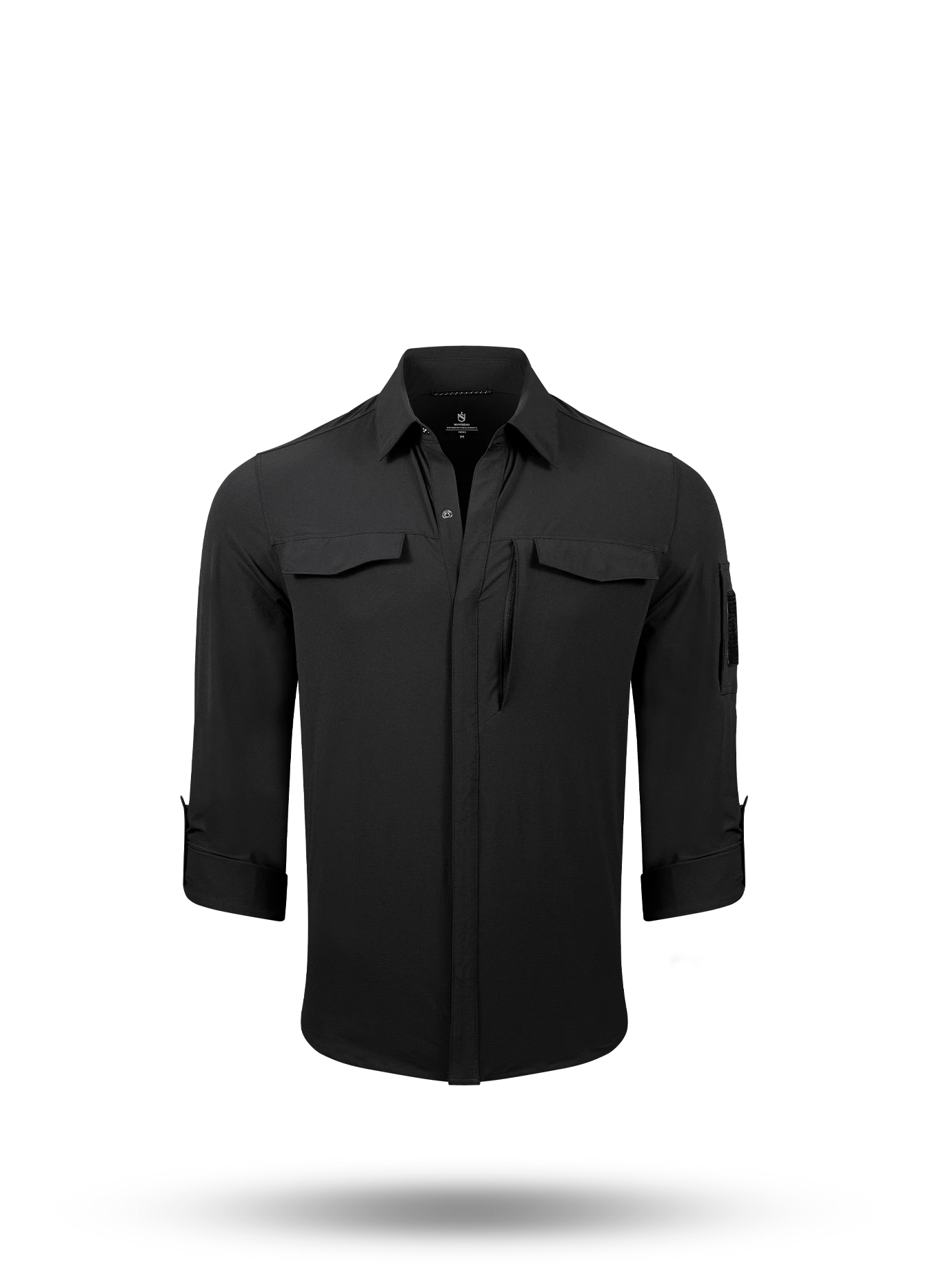Hybrid Technical Shirt - BLACK