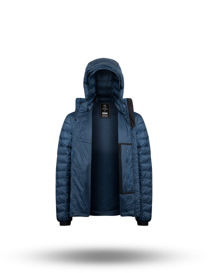 Vertex Down Jacket Blue Womens