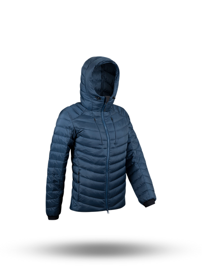 Vertex Down Jacket Blue Womens