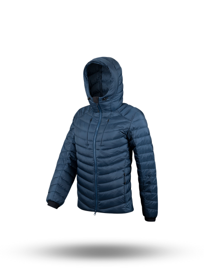 Vertex Down Jacket Blue Womens